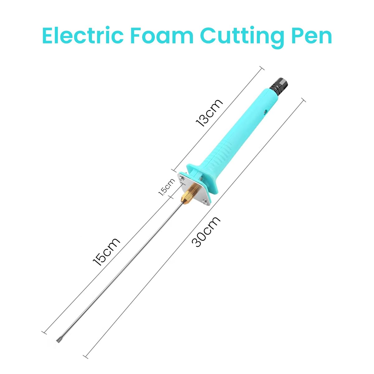 Serplex 24W Electric Foam Cutter with Switch & Temperature Controller 2mm Diamter Hot Pin Needle Cutter Foam Cutting Tool Electric Heating Pen Cutting Tool for KT Board, Foam & Polystyrene Craft Serplex 24W Electric Foam Cutter with Switch & Temperature Controller 2mm Diamter Hot Pin Needle Cutter Foam Cutting Tool Electric Heating Pen Cutting Tool for KT Board, Foam & Polystyrene Craft